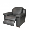 Power Recliner Chair In Leather - Ostuni
