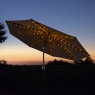 Cool White - Solar Outdoor Parasol Lights 80 LEDs