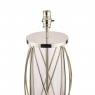 Polished Nickel Table Lamp - Base Only - Beckworth