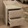 2 Drawer Bedside  - Item As Pictured - Boutique