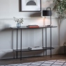 Console Table In Faux Marble - Shaw
