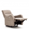 Single Motor Power Recliner Chair In Fabric - Capri