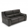 3 Seat 2 Power Recliner Maxi Sofa In Leather - Arezzo