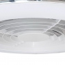 White 70w LED Mini Ceiling Light Fan - Mistral