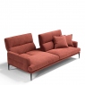 2 Seat Adjustable Maxi Sofa In Fabric - Laterza