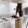 Console Table with Marble Top - Bombay