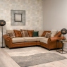 3 Seat Standard Back Sofabed In Fabric - Balmoral