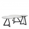 Side Table In Ceramic Finish - Angelo