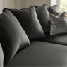 Large LHF Chaise Pillow Back Sofa In Fabric - Colorado