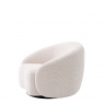 Swivel Chair In Fabric - Eichholtz Amore