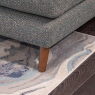 RHF Chaise Sofa Fabric - Milo