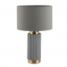 Grey & Gold Table Lamp - Raye