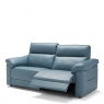 2 Seat 2 Power ReclIner Maxi Sofa In Leather - Fiorano