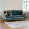 Cushion Back Chair In Fabric - Cumbria