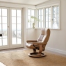 Chair With Classic Base In Leather - Stressless David