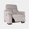 Manual Recliner Chair In Fabric Or Leather - Caruso