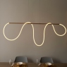 Gold Linear LED Pendant - Leighton