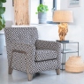 Accent Chair In Fabric - Geneva