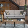 Grand Standard Back Sofa In Fabric - Cadiz