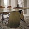 Shaped Dining Table In Keramik - Cattelan Italia Scott