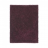 Heaton Faux Fur Purple Throw - Laura Ashley
