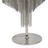 Chain Silver Table Lamp - Roxy