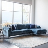 LHF Chaise Sofa In Fabric - Lorenzo