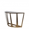Console Table In Champagne Finish - Girona