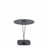 Lamp Table Smoked Glass - Plato