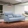 2 Seat Maxi Sofa In Leather - Imola