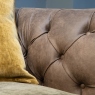 Loveseat In Fabric & Leather Mix - Eastwood