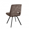 Dining Chair In Latte Fabric - Nova