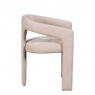 Dining Chair In Taupe Fabric - Austin