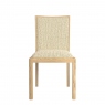 Low Back Dining Chair In Fabric - Arden