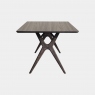 Dining Table With Brass Detail - Bjorn