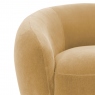 Swivel Tub Chair In Fabric - Hepburn