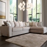 Pillow Back 2 Seat Sofa In Fabric - Caprice