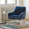 Accent Chair In Fabric - Rimini